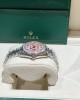 Rolex DateJust Replica Watch Moissanite Diamond Pink Dial 31mm