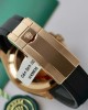 Rolex Yacht-Master 18K Rose Gold Case Replica Watch Black Dial 40mm