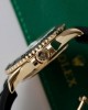 Rolex Yacht-Master 18K Rose Gold Case Replica Watch Black Dial 40mm