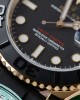 Rolex Yacht-Master 18K Rose Gold Case Replica Watch Black Dial 40mm