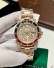 Rolex GMT-Master II 126755 SARU Replica Watch Gold Wrapped Sapphire 41mm