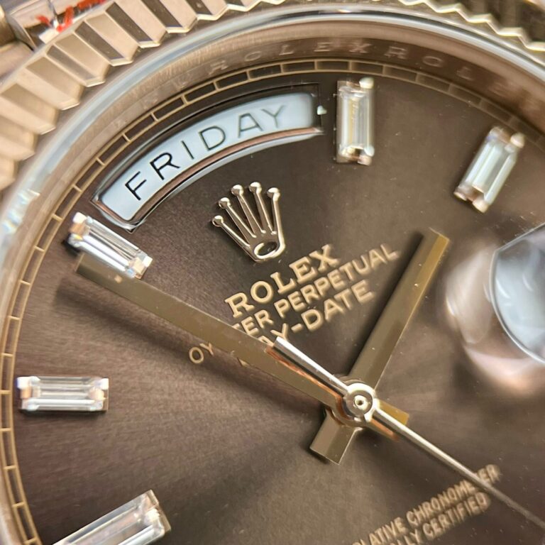 Rolex Day-Date 228235 Best Replica Watch Chocolate Dial GM Factory 40mm