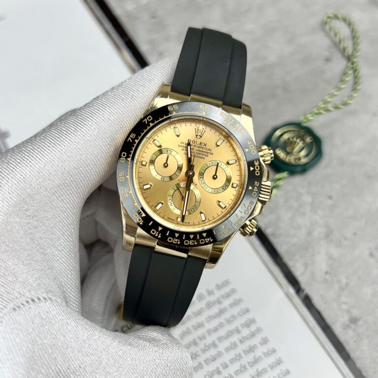 Rolex Daytona 116518LN Replica 1:1 Watch Yellow Gold Dial BT Factory 40mm