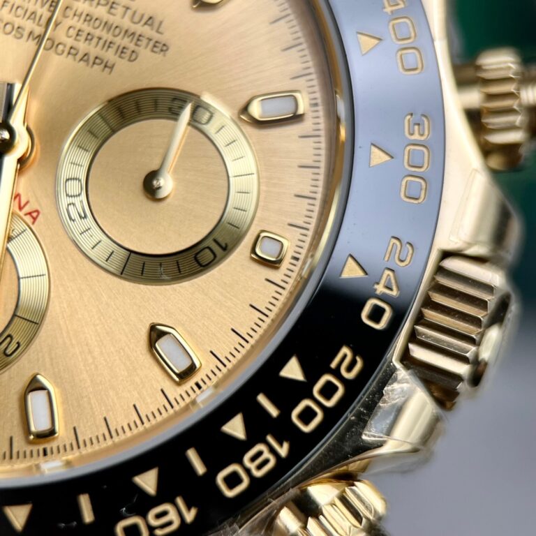 Rolex Daytona 116518LN Replica 1:1 Watch Yellow Gold Dial BT Factory 40mm