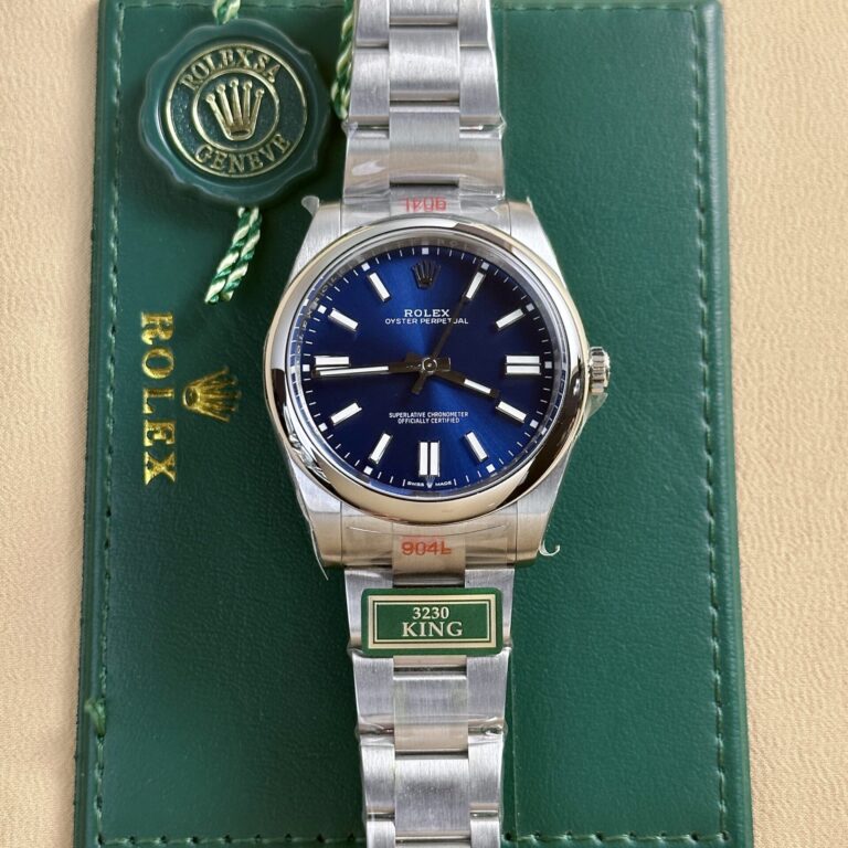 Rolex Oyster Perpetual 124300 Replica Watch Blue Dial King Factory 41mm