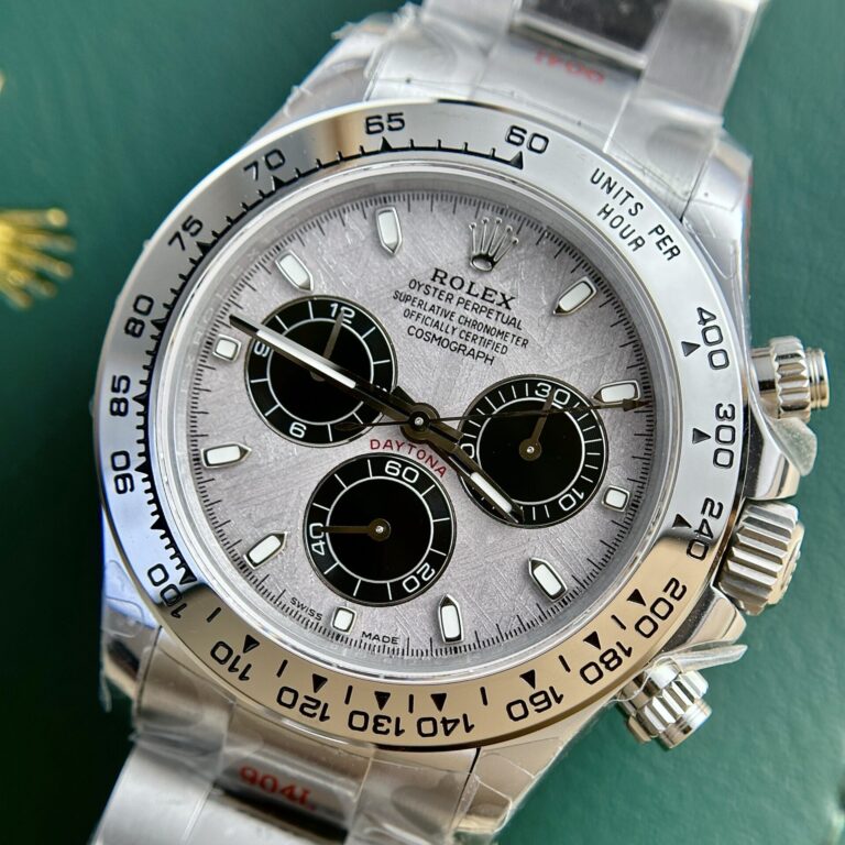 Rolex Cosmograph Daytona 116509 Replica Watch Refined Meteorite Dial 40mm