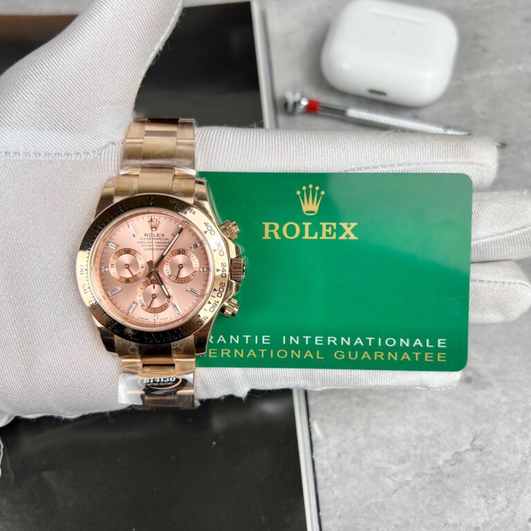 Rolex Replica Watches Daytona 116505 Pink Dial BT Factory 40mm