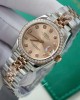 Rolex DateJust Replica Watch Custom Moissanite Diamonds Hong Kong 31mm