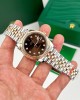 Rolex DateJust 126331 Replica Watch Dial Chocolate Jubilee Strap 41mm